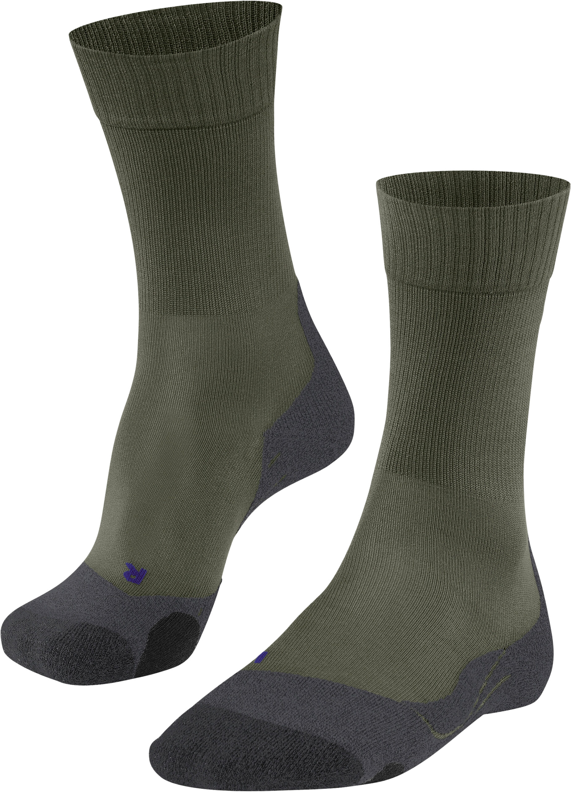 FALKE Trekkingsocken „TK2 Explore Cool“, Feuchtigkeitstransport, für Herren, grün, 42/43