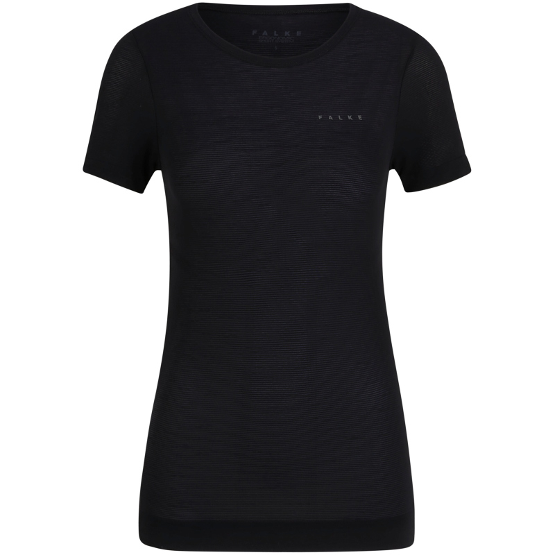 FALKE Ultra-Light Cool T-Shirt Damen 3000 – black XS