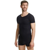 FALKE Unterhemd, sportiv, Kurzarm, für Herren, schwarz, XL