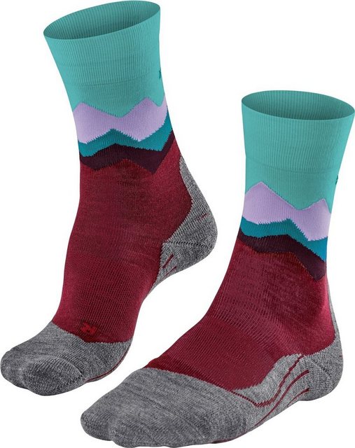 FALKE Wandersocken FALKE TK2 Crest Women 8033 cranberry Hersteller: Falke Bestellnummer:4031309159409