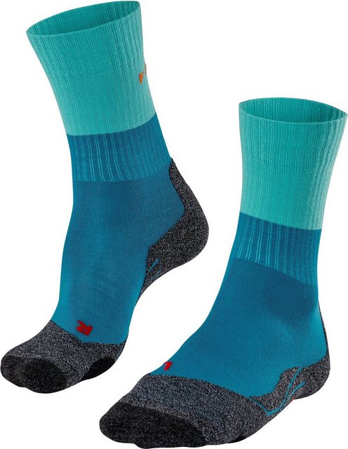 FALKE Wandersocken TK2 WOMEN 6908 lagoon