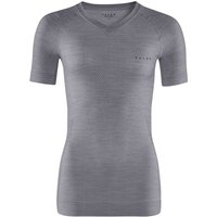 FALKE Wool-Tech Light Damen Funktionsshirt kurzarm grey-heather M