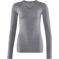 FALKE Wool-Tech Light Funktionsshirt Damen grey-heather XS