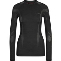 FALKE Wool Tech langarm Unterhemd Damen 3000 – black L