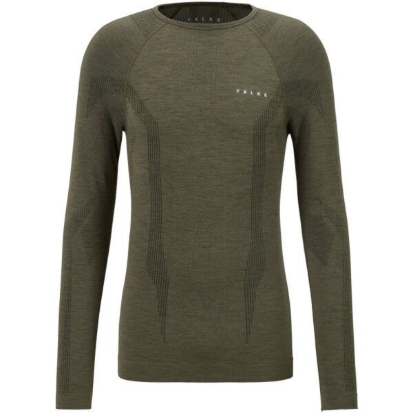 FALKE Wool Tech langarm Unterhemd Herren 7830 - olive L Hersteller: Falke Bestellnummer: