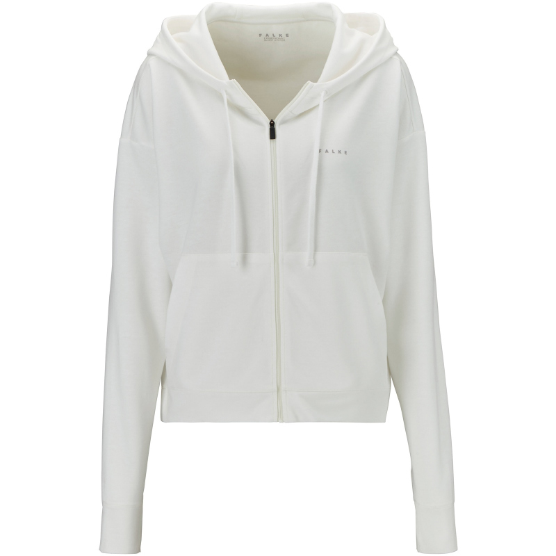 FALKE Yoga Kapuzenjacke Damen 2040 – off-white XS