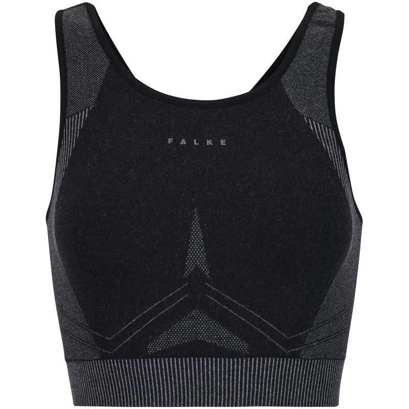 FALKE Yoga Sport-BH Damen 3000 – black L