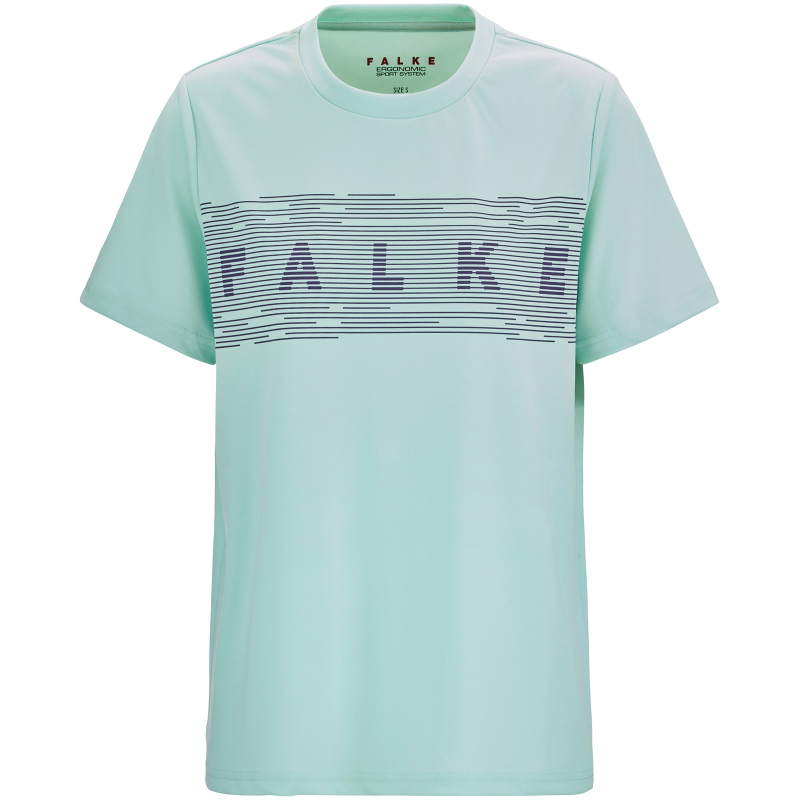 FALKE kurzes Trekkingshirt Damen 7439 – jade M