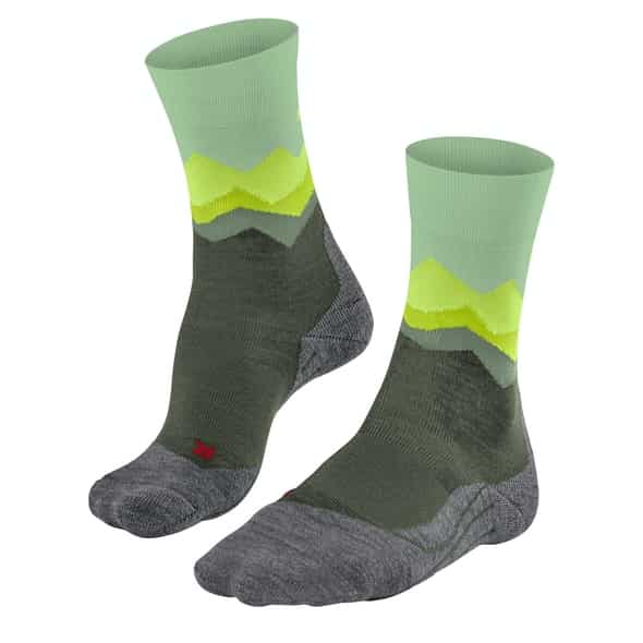 Falke TK2 Crest Damen (Oliv 41-42 EU) Wandersocken