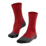 Falke TK2 Explore Damen Wandersocken (Dunkelrot 35-36 EU) Trekkingsocken