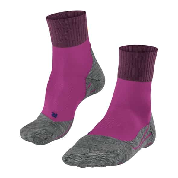 Falke TK2 Explore Short Cool Damen Wandersocken (Beere 41-42 EU) Wandersocken