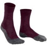 Falke TK5 Wander Damen Wandersocken (Dunkelrot 35-36 EU) Wandersocken