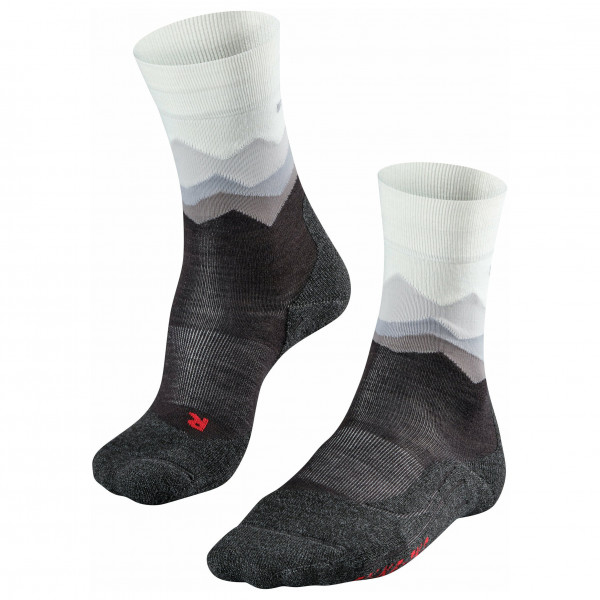 Falke - Women's TK2 Crest - Wandersocken Gr 39-40 grau Hersteller: Falke Bestellnummer:4043874619844