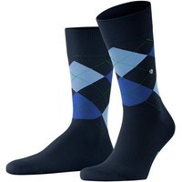 Burlington Kurzsocken Herren Socken – King, Baumwolle, Rautenmuster