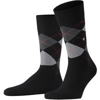 Burlington Kurzsocken Herren Socken – King, Baumwolle, Rautenmuster