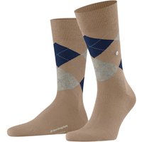 Burlington Wadenhohe Socken mit Schurwolle in Argyl-Muster