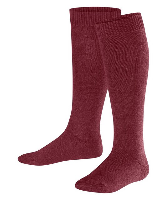 FALKE Kniestrümpfe Comfort Wool Baumwolle/Merinowolle-Mix