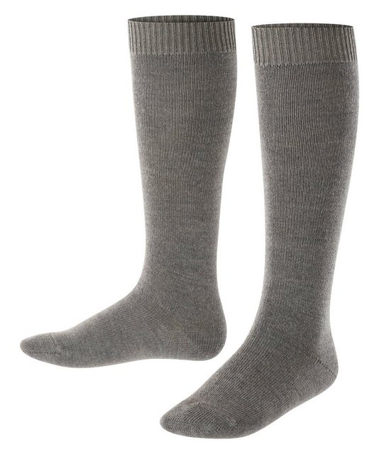 FALKE Kniestrümpfe Comfort Wool Baumwolle/Merinowolle-Mix