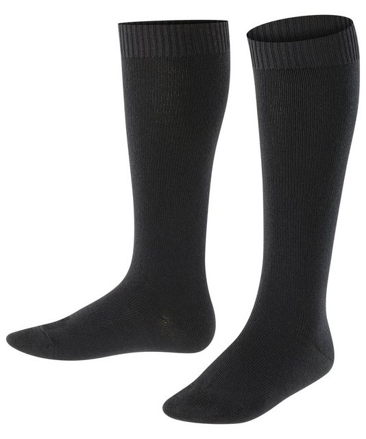 FALKE Kniestrümpfe Comfort Wool Baumwolle/Merinowolle-Mix