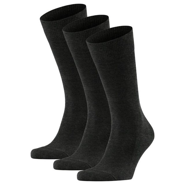 FALKE Kurzsocken Herren Socken - 3er Pack Family SO