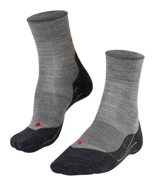 FALKE Laufsocken RU4 Endurance Wool leichte Laufsocke mit mittlerer Polsterung