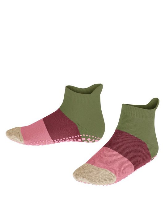 FALKE Sneakersocken Colour Block (1-Paar) mit rutschhemmendem Noppendruck