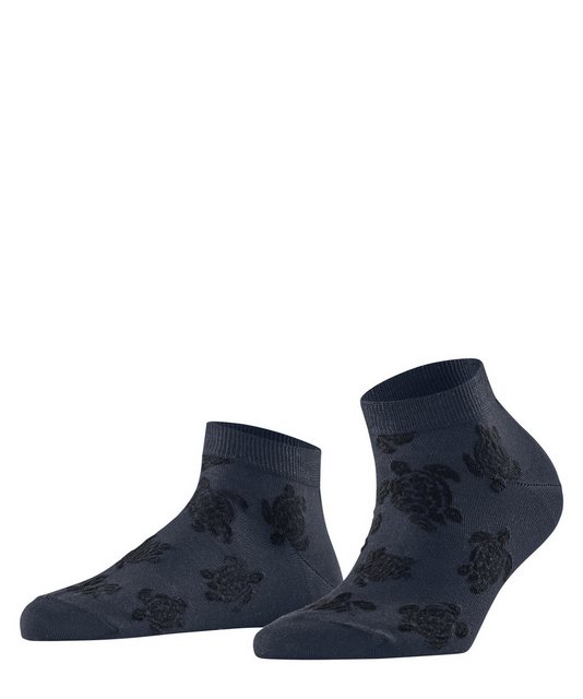 FALKE Sneakersocken FALKE x VILEBREQUIN mit VILEBREQUIN Schildkröten-Motiv