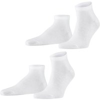 FALKE Sneakersocken Happy 2-Pack Set aus 2 Paar Baumwollsneakern