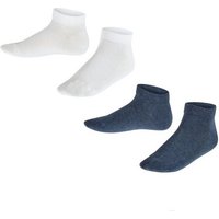 FALKE Sneakersocken Happy 2-Pack Set aus 2 Paar Baumwollsneakern