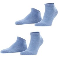 FALKE Sneakersocken Happy 2-Pack Set aus 2 Paar Baumwollsneakern