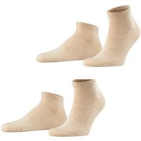 FALKE Sneakersocken Happy 2-Pack Set aus 2 Paar Baumwollsneakern