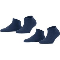 FALKE Sneakersocken Happy 2-Pack Set aus 2 Paar Baumwollsneakern