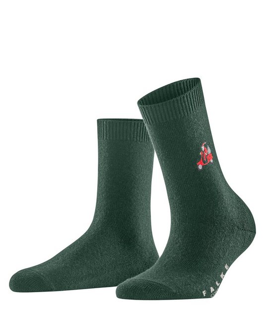 FALKE Socken Cosy Wool X-Mas Santa