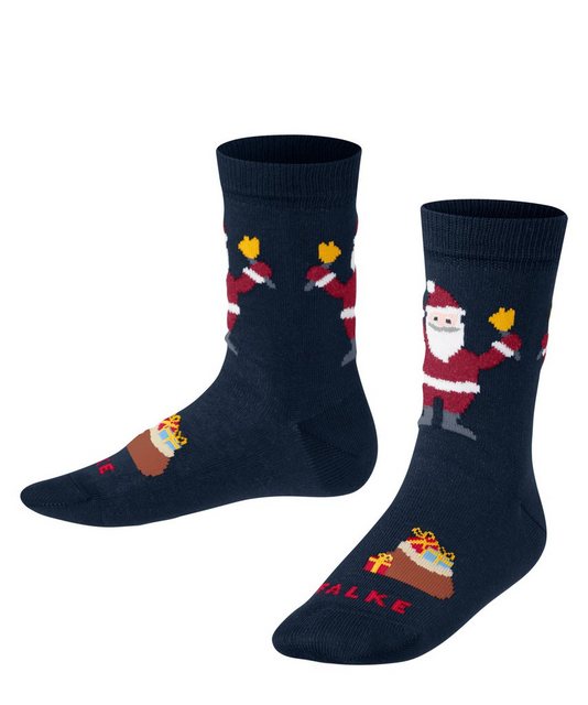 FALKE Socken Happy Santa