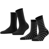 FALKE Socken Happy Stripe 2-Pack