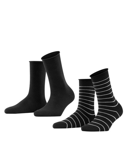 FALKE Socken Happy Stripe 2-Pack