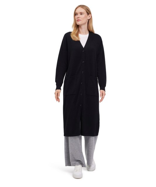 FALKE Strickjacke aus reinem Kaschmir