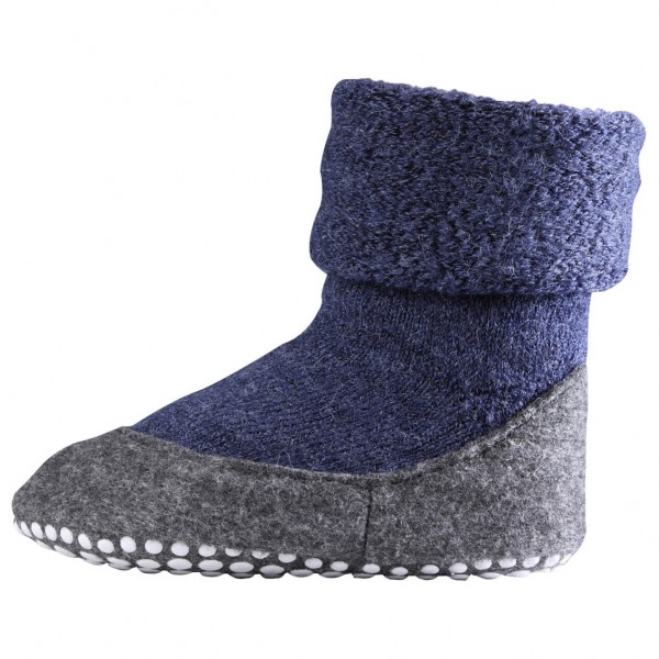 Falke - Kid's Cosyshoes - Hüttenschuhe Gr 29-30 blau Hersteller: Falke Bestellnummer:4004757012879