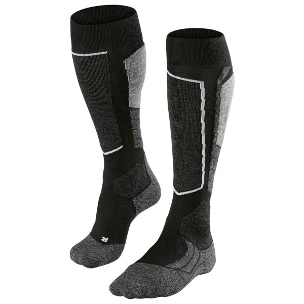 Falke – SK 2 – Skisocken Gr 44-45 schwarz