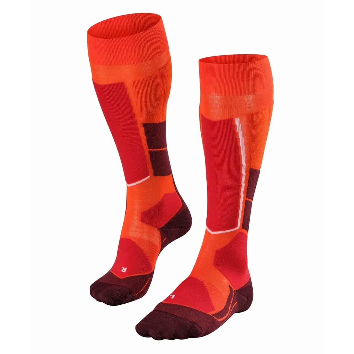 Falke ST4Wool Damen Skisocken (Orange 35-36 EU) Skibekleidung Hersteller: Falke Bestellnummer:4043874498272