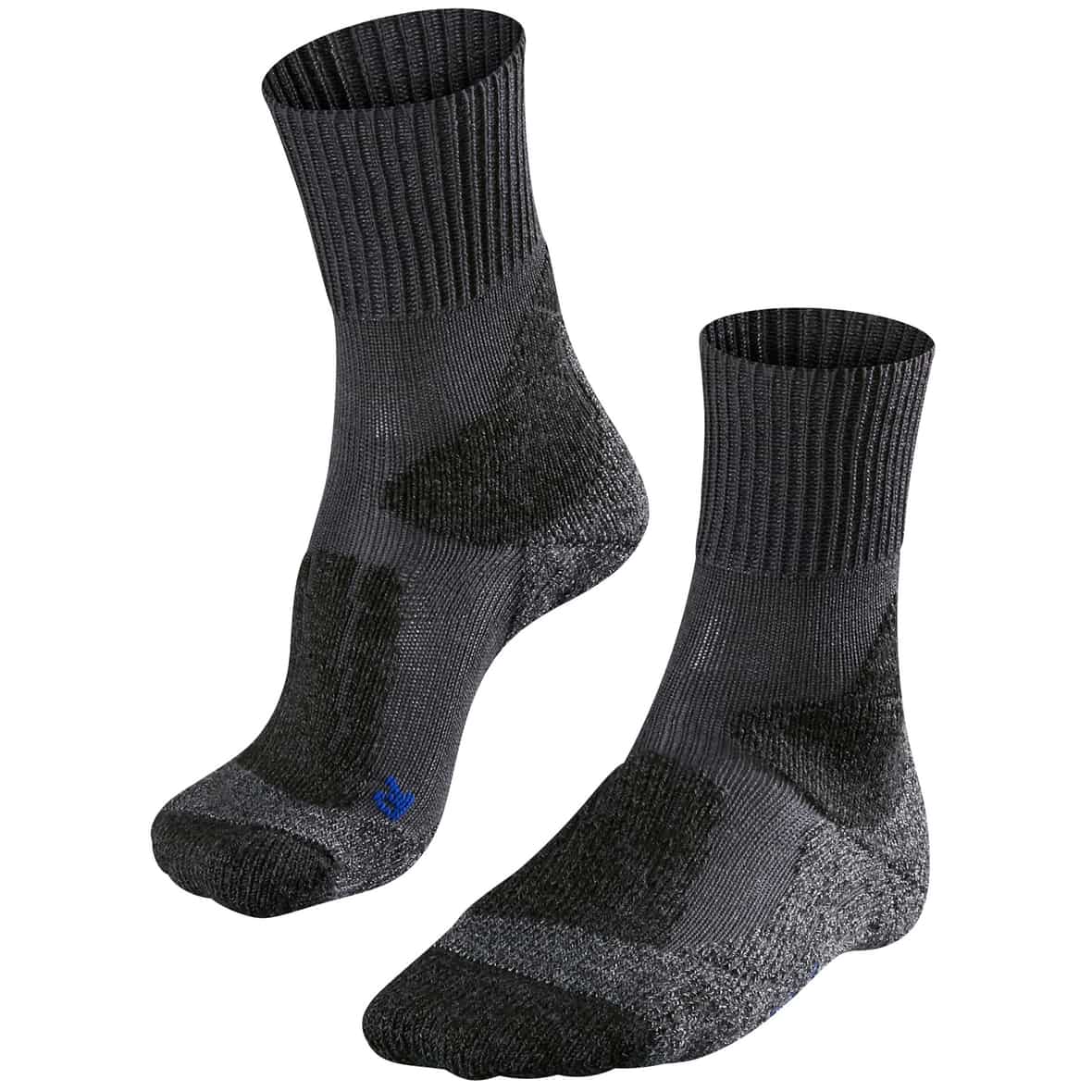 Falke TK1 Adventure Cool Damen Wandersocken (Anthrazit 39-40 EU) Trekkingbekleidung Hersteller: Falke Bestellnummer:4043874025300