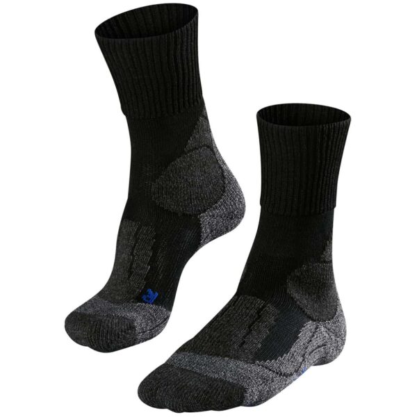 Falke TK1 Adventure Cool Damen Wandersocken (Schwarz 37-38 EU) Trekkingbekleidung Hersteller: Falke Bestellnummer:4043874025256