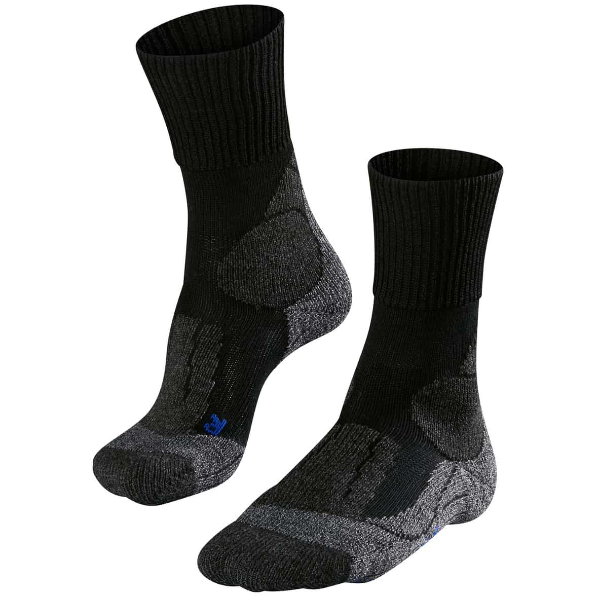 Falke TK1 Adventure Cool Damen Wandersocken (Schwarz 37-38 EU) Trekkingbekleidung Hersteller: Falke Bestellnummer:4043874025256