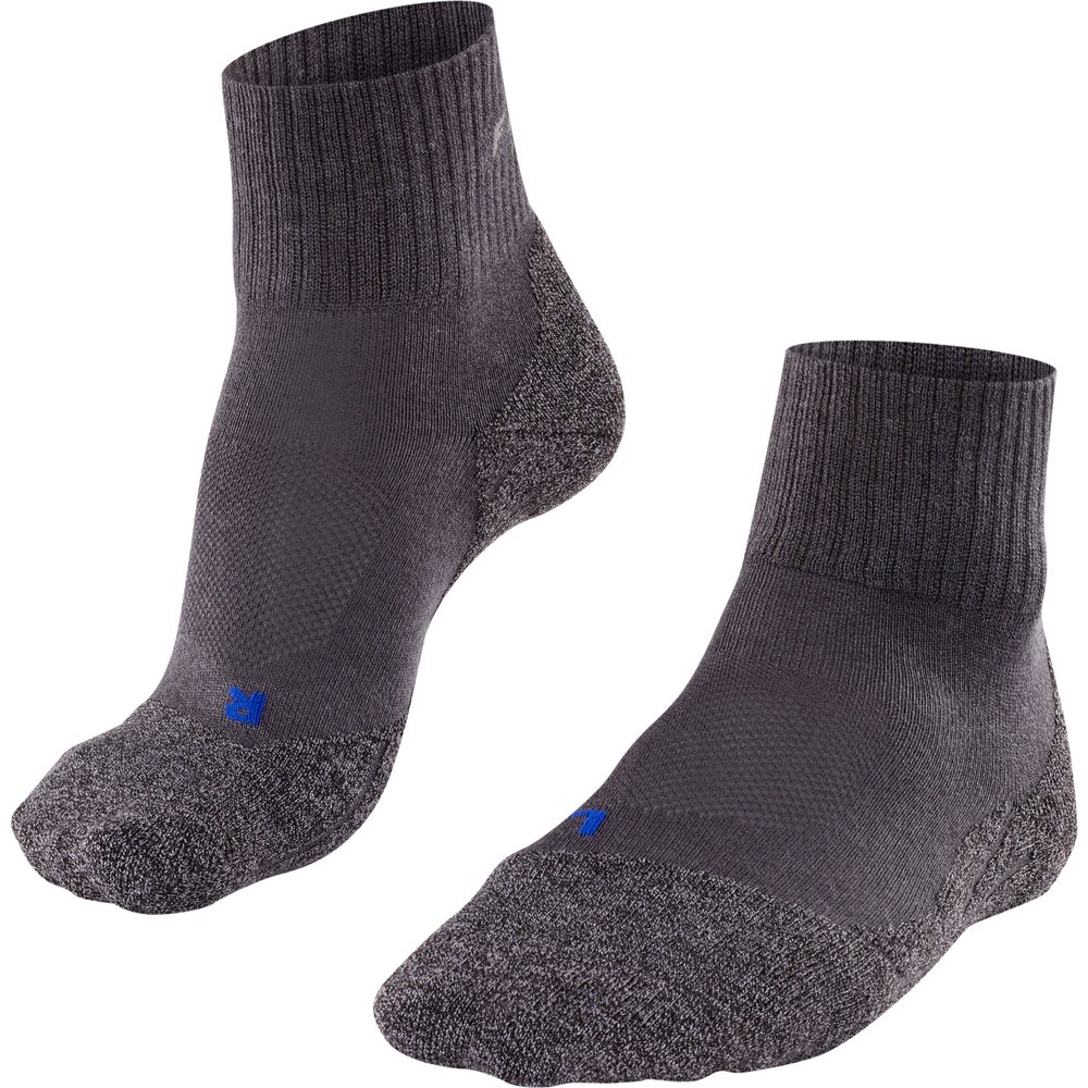 Falke – TK2 Explore Cool Short Wandersocken Damen asphalt melange