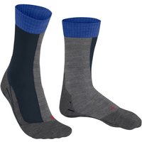 Falke – TK2 Explore Mid – Wandersocken Gr 39-41 grau/blau