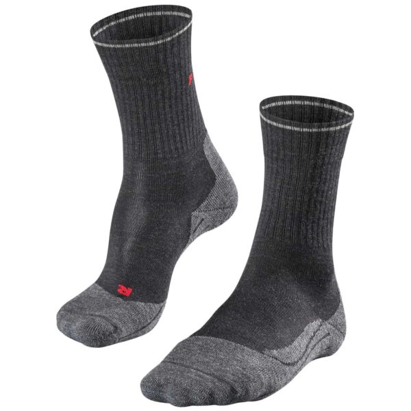 Falke TK2 Explore Wool Silk Damen Wandersocken (Anthrazit 37-38 EU) Trekkingbekleidung Hersteller: Falke Bestellnummer:4043874265072