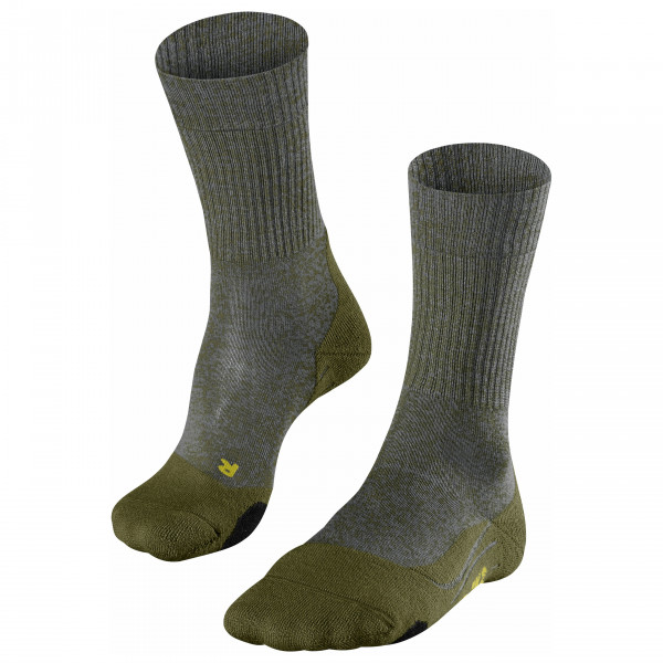 Falke - TK2 Wool - Wandersocken Gr 39-41 oliv/grau Hersteller: Falke Bestellnummer:4043874840927