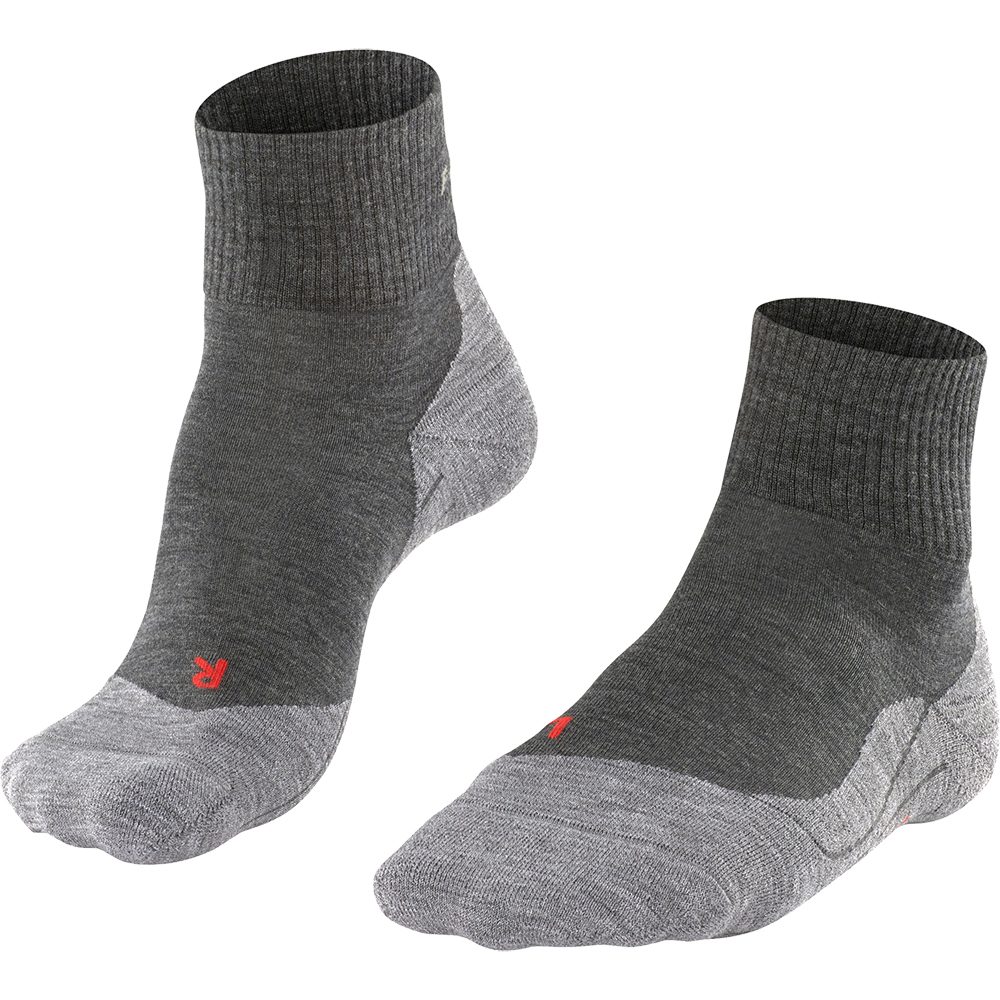 Falke – TK5 Short Socken Herren asphalt melange