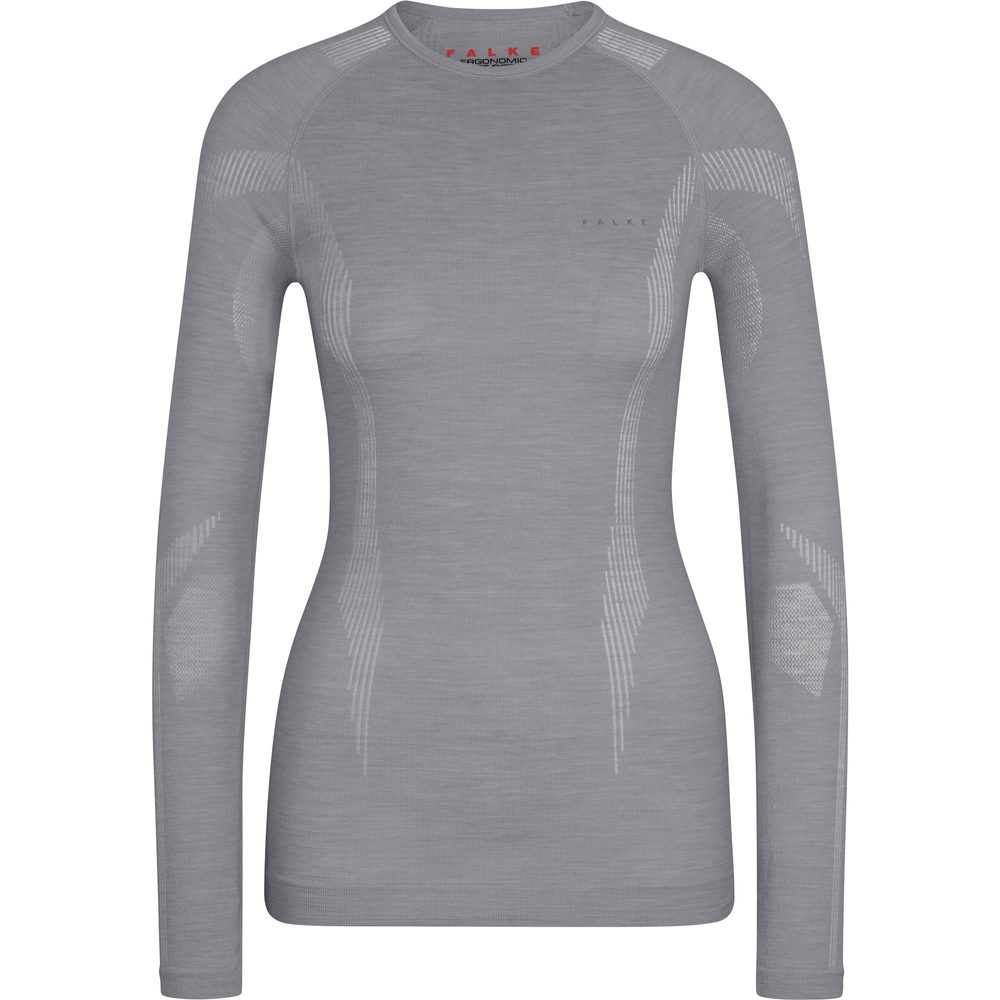 Falke – WT Longsleeve Damen grey