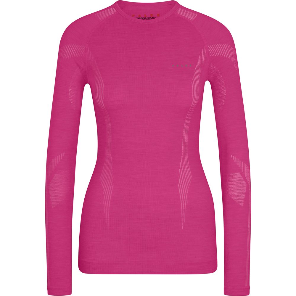 Falke – WT Longsleeve Damen radiant orchid